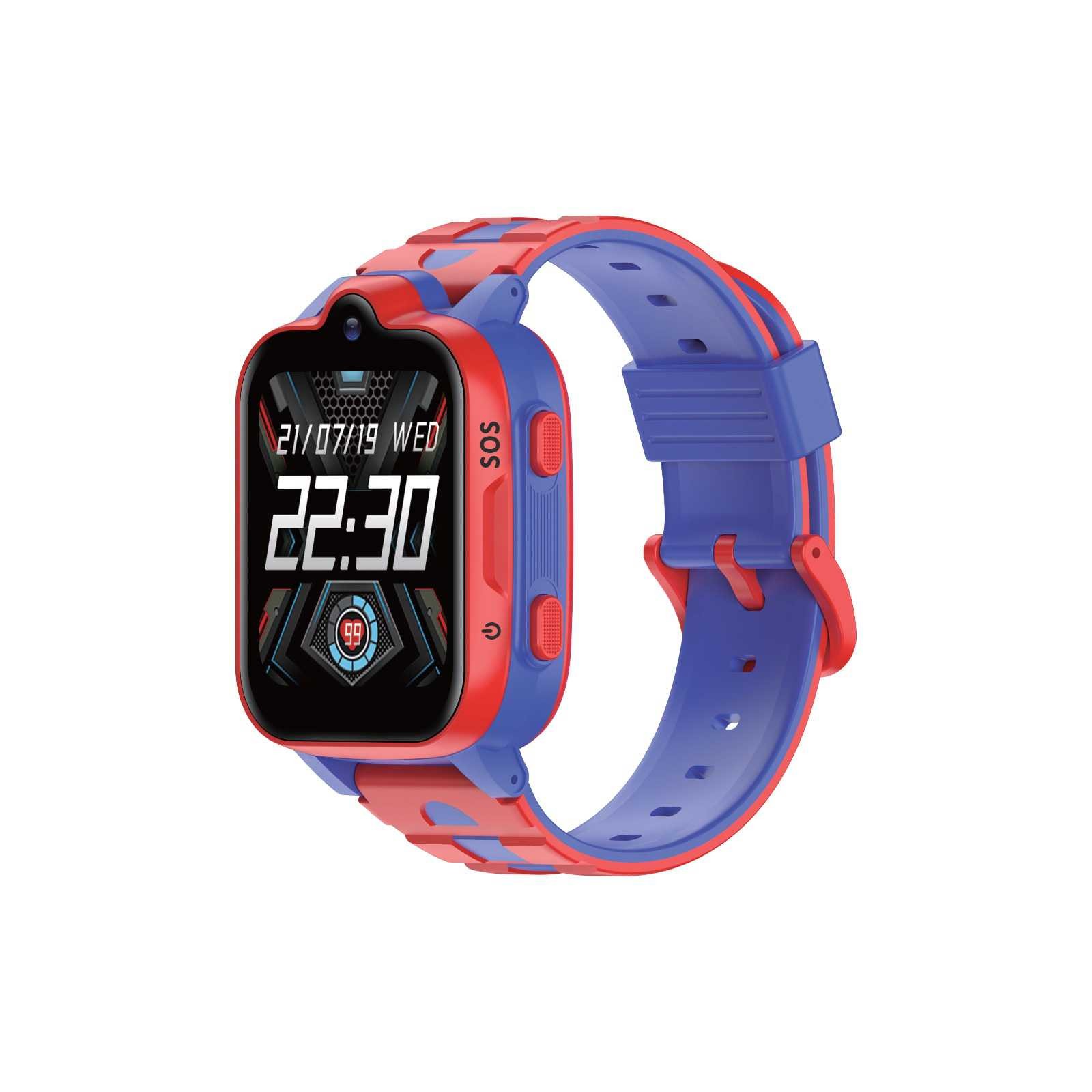  Green Lion 4G Kids Watch Series-2 - Red/Blue